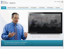 Tablet Screenshot of emseminars.com